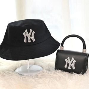 Bling NY bucket hat set